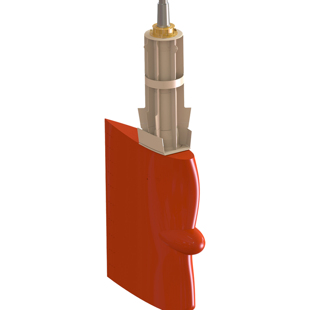 Twisted rudder, ART, Asymmetric, rudder, roer