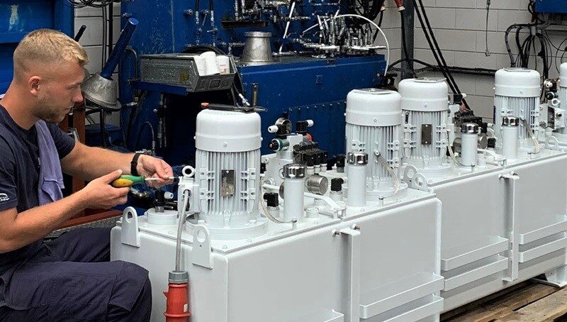 Serial Production of Hydraulic Power Units, Green Credentials