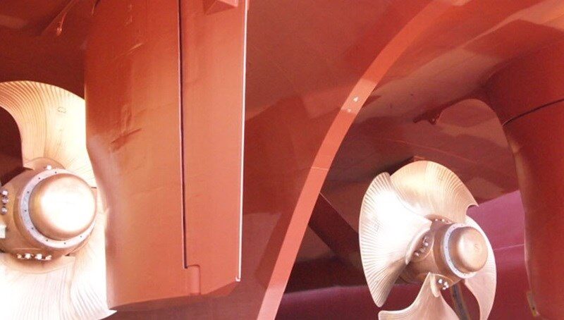 64.000 kg rudder, dmc